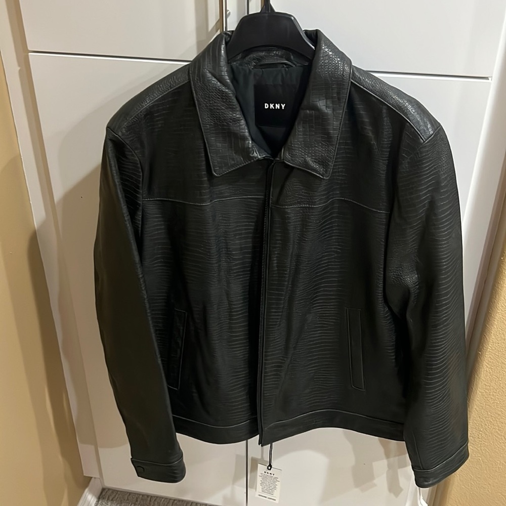 Brand New Men’s Crocodile Imprint Jacket